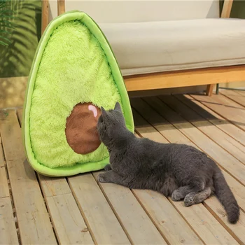 Dog house cat hiša toplo blazine posteljo srčkan mucek posteljo psarna avokado obliko udobno spalno vrečo psarna kavč