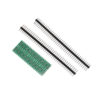 10pcs Elektronsko Vezje TSSOP8 SSOP8 SOP8 SMD, Da DIP8 Adapter DIP+ Pin Header PCB Board Pretvornik Dvojno Straneh 0.65 mm/1.27 mm