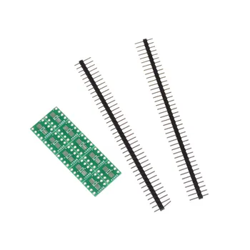10pcs Elektronsko Vezje TSSOP8 SSOP8 SOP8 SMD, Da DIP8 Adapter DIP+ Pin Header PCB Board Pretvornik Dvojno Straneh 0.65 mm/1.27 mm