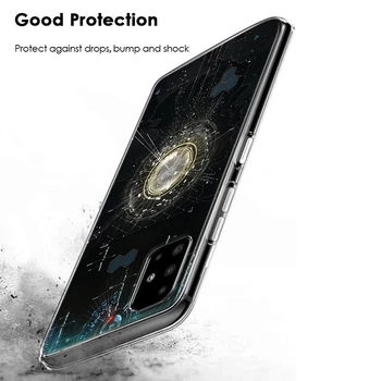 Prostor Luna Star za Samsung Galaxy S20Ultra S20 Plus S10 Opomba 10 Lite A01 A11 A21 A21S A31 A41 A51 A71 A81 A91 Primeru Telefon