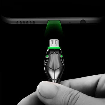 2m USB Kabli Hitro Polnjenje Za Pametne telefone za Sinhronizacijo Podatkov, Hitro Polnjenje Žice Za Xiaomi Huawei Samsung Android Telefon Kabli Micro Usb