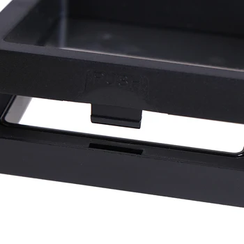 1 Nastavite 70*70 mm Black 3D Plavajoče Nakit Kovanec, Prikaz Okvirja Imetnik Polje Primeru S Stojalom