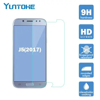 2.5 D 9H Za Samsung Galaxy J5 2017 Zaščitnik Zaslon Telefona Zaščitno folijo, Kaljeno Steklo Ultrathin Kaljeno Film 20pcs/Veliko