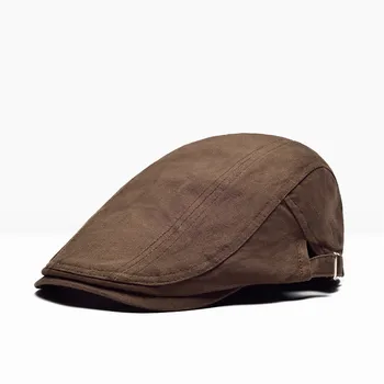 PADEGAO bombaž za moške jeseni baretka skp ravno zgosti retro priložnostne klobuk star klobuk za moške in ženske, za vse namene, baretka
