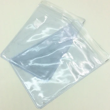 Vroče prodajo visoko kakovostnih 8*12cm jasno, pregledno mošnje sebi pečat zadrgo plastična embalaža vrečko nakita 30pcs ziplock vrečko B2850