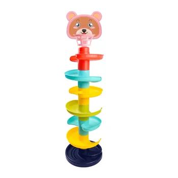 Nov Vozni Žogo Kup Ropota Stolp, Puzzle Dojenčki Igrače Spin Skladbo Montessori Izobraževalne Novorojenčka Igrače Za Otroke Hobiji HC0172