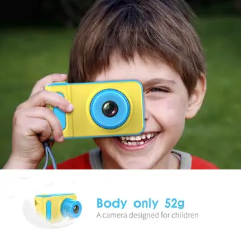 Otroci Polnilne USB Digitalna Kamera Igrača Fantje Dekleta Majhna Kamera Fotografije Snemalnik S Funkcijo DIY