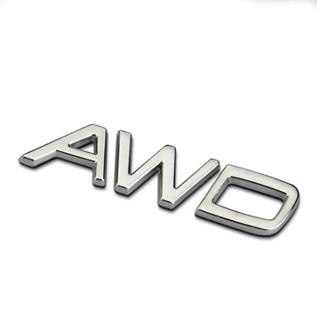 3D Kovinski AWD T5 T6 Avto Nalepke za Volvo S40 S60 S80 V40 V50 V60 S90 C30 XC40 XC60 XC70 XC90 Auto Emblem Dodatki