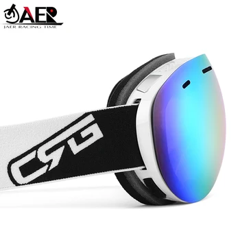 Dvojno Objektiv Smučarska Očala UV400 Zaščito Šport Snowboard Čevlji za Smučanje Očala Motoristična Očala