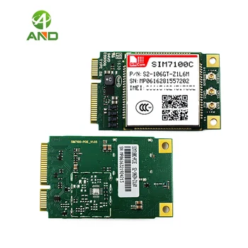 SIM7100C-PCIE modul original simcom TDD-LTE B38/B39/B40/B41 FDD-LTE B1/B3/B8, 4g mini pci modul SIM7100C PCIE