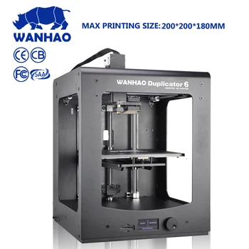 2019 Kitajska Vrh prodajajo 3D tiskalnik Wanhao D6 PLUS 3d tiskalnik Industrijske Razred digital DIY osebnih 3D Tiskanje Stroj