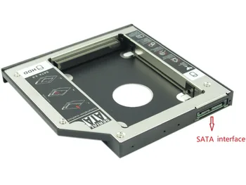 WZSM NOVO 12,7 mm SATA 2. SSD HDD Caddy za Acer TravelMate 4740 4750 4750z 5740 5742 Trdi Disk Caddy