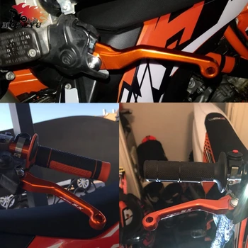 Novo Orange Za 85SX 85sx-2018 2017 2016 CNC Aluminija Pribor Motocikel Umazanijo Kolo FLEX, Pivot Zavorne Ročice Sklopke