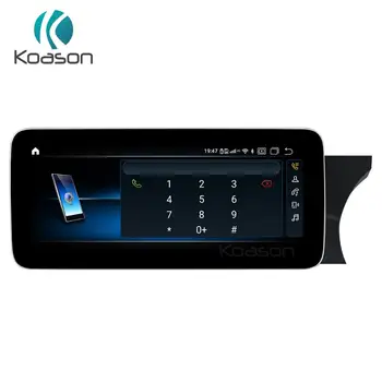 Qualcomm 10.25 palčni Zaslon Zaslon 4G CarPlay GPS Navigacija za Benz C razred W204/ 2011-Vozila Multimedijski Predvajalnik
