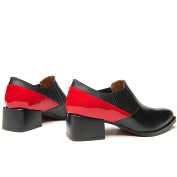 Moški v visokih petah formalno čevlji pravega usnja, oxford Pisarna poslovni čevlji za moške 2019 obleko čevlje slip-on poročni čevlji