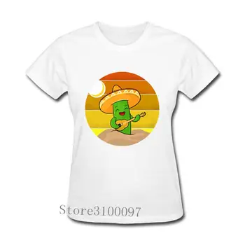 Kaktus Igrati Kitaro Tshirt Ženske Risanka Vrh Tees kawaii Majica s kratkimi rokavi Ženske Harajuku Kratek Rokav Zabavno Ulzzang T-Shirt
