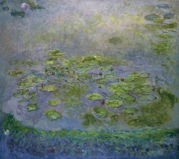 Oljna Slika, Claude Monet Lokvanji Platno Stensko Slikarstvo Umetnost Slikarstvo Tiskana Reprodukcija Na Olje, Platno Slikarstvo