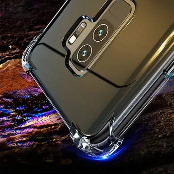 Pregledna Telefon Primerih Za Samsung galaxy s8 s7 rob a5 j5 2017 primeru Mehko Pokrovček Za Samsung s7 j4 j6 s10 lite primeru