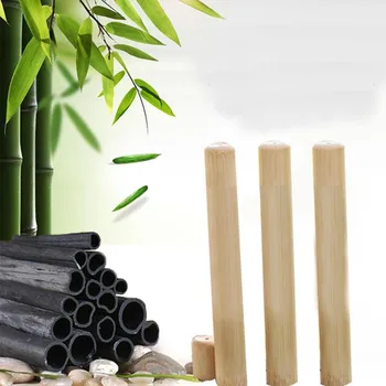 Prenosni Naravnega Bambusa Zobna Ščetka Primeru Cev Za Potovanja Okolju Prijazen Ročno Izdelan Bambusa Cev