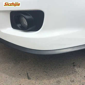 2,5 m / 8.2 ft avto gume odbijača spredaj ustnice avto protector za Ford Focus Fusion Spremstvo Kuga Ecosport Fiesta Falcon ROB