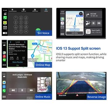 Loadkey & Carlinkit Dekoder Brezžični CarPlay Android Auto za BMW CIC Sistem X1 X3 X4 X5 X6 1-7 Serije Večpredstavnostna Ogledalo Povezavo