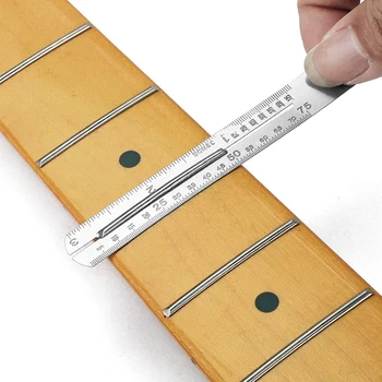 Kitara Fret Puller Fretboard Fingerboard Orodje Za Popravilo Zaščitnik Jeklene Plošče Kondenzatorja Ukrep Luthier