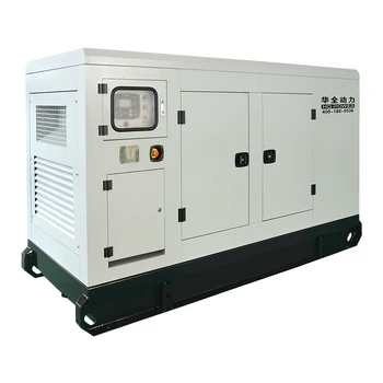 Pripravljenosti 125kva 100kw shangchai tihi dizel generator
