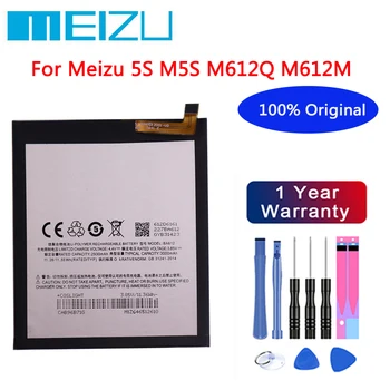 Meizu Prvotne 3000mAh BA612 Baterija Za Meizu Meizy Mei zu M 5S M5S M612Q M612M Mobilnega Telefona, Baterije+Brezplačna orodja