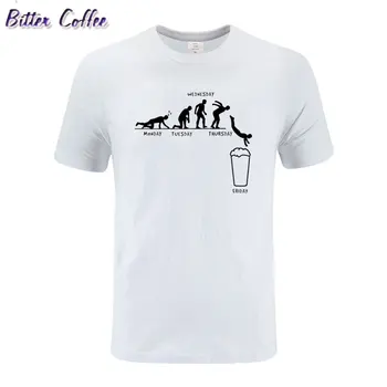 Teden Obrti Pivo Design Smešno T-Shirt Euro Velikost Formalno Ustvarjalne T Shirt Za Moške Barva Hip Hop Komična Tee Majica