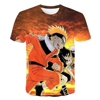 2020 Najnovejši Modni Naruto Otrok 3D T-shirt Naruto Cosplay Sweatshirts Naruto Dejanje Slika Tee Srajce Fant Dekle ClothesTops