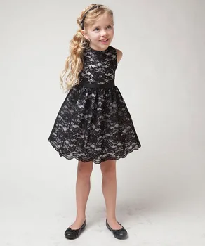 2019 Nova dekleta iz enega kosa obleko Otrok poletne obleke princess brez rokavov čipke obleko otroci 3-8 Let