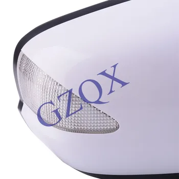 CAPQX Električni Auto Zložljivi z LED vključite signal vzvratno ogledalo 76258-TG5-H11 Za FIT JAZZ 2009-7Pin Pravico in Levi