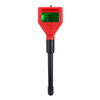 Visoka pH-Meter Mini Pero Tip Acidimeter z LCD Osvetljen Zaslon Industriji in Preizkus Analizator za Pitno Vodo