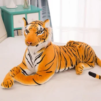 Srčkan Simulirani Majhne Plišaste Igrače Živali Tiger Tele Plišastih za Otroke Rojstni dan BM88