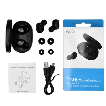 Bluetooth Slušalke Blutooth 5.0 Brezžične Slušalke Tws Športne Slušalke Za Prostoročno Šumov Mikrofona Za Redmi Xiao Mi Telefon