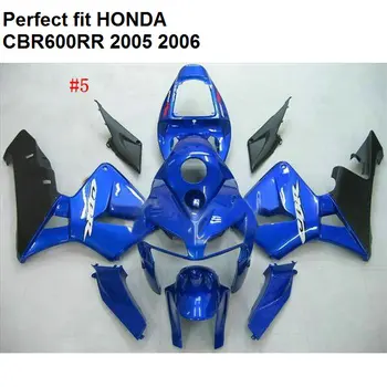 Vroče prodaje fairings za Honda CBR600RR 2005 2006 modro nebo, oklep kit CBR 600RR 05 06 NP62