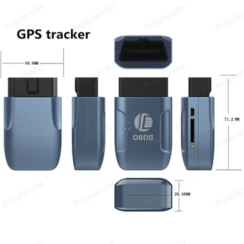 GPS306A TK206 OBD 2 Realnem Času GSM Quad Band Anti-theft vibracijski Alarm GSM/GPRS Mini GPRS Avto Tracker za Sledenje OBD