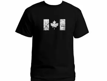 Kanadski retro stiski pogled vojaške grafični Smešno Moški majica s kratkimi rokavi Nov Prihod Poletja Priložnostne Kratek Rokav Moda Vrh Tees