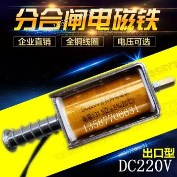 Dolgo kap elektromagnet ENOSMERNE DC12V/24V/220V push-pull tip 3,5 cm samodejni reset
