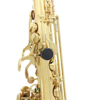 Alto Saksofon Visoke Kakovosti Sax Sijajni Medenina Vgravirana Eb E-Ravno Naravno Bela Lupina Gumb Saksofon s Traku Oblazinjeni Primeru