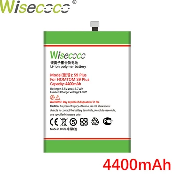 WISECOCO 4400mAh S9 Plus Baterija Za HOMTOM S9 Plus Mobilni Telefon, ki je Na Zalogi, Najnovejše Proizvodnje Visoke Kakovosti Baterija+Številko za Sledenje