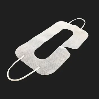 100 KOZARCEV/VREČKO Belega netkanih Tkanin Očesne Blazinice za Enkratno uporabo Sanitarne Oči Obliž Obrazno Masko za HTC Vive 3D Virtualni