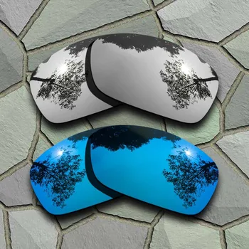 Chrome&Modro Nebo Polarizirana sončna Očala Zamenjava Leč za Oakley Hijinx