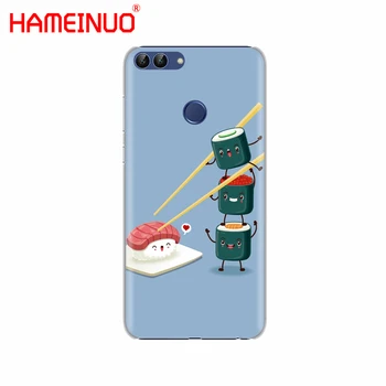 Japonske kuhinje Suši hrano mobilni telefon Kritje velja za huawei Honor 7C Y5 Y625 Y635 Y6 Y7 Y9 2017 2018 Prime PRO