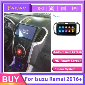 2 din Android 10.0 auto večpredstavnostna GPS Navi vodja enote Za Isuzu Remai 2016+ HD 128GB avtoradio DVD Stereo Sprejemnik magnetofon