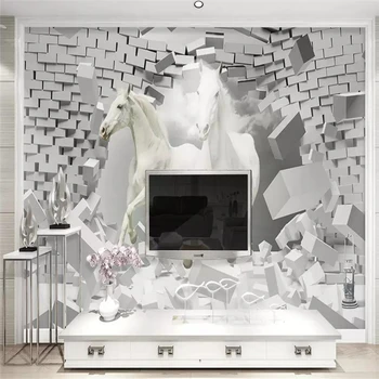 Dekorativne tapete Lovca 3d ustvarjalni prostor dekoracijo TV ozadju stene dekorativno slikarstvo slikarstvo