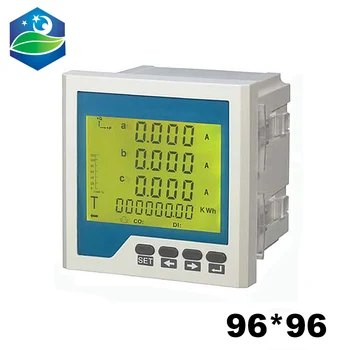 96*96 LCD Tri faze večfunkcijsko meter,+harmonično ukrep,+Zapletenih stopenj merjenja energije