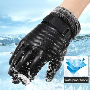 Moda Zimske Nepremočljive Smučarskih Windproof Rokavice Touchscreen Rokavice Zgosti Toplo Dihanje Rokavice za Športe na Prostem