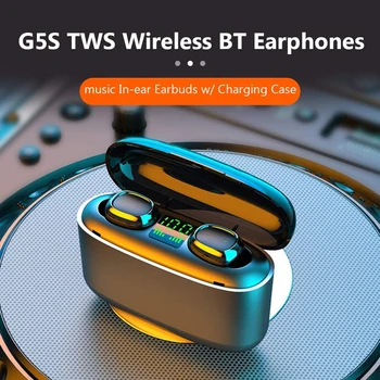 Šport Bluetooth 5.0 Teče Nepremočljiva Držalo Gaming Samodejno Seznanjanje šumov Klic Glasbe Brezžične Slušalke HIFI
