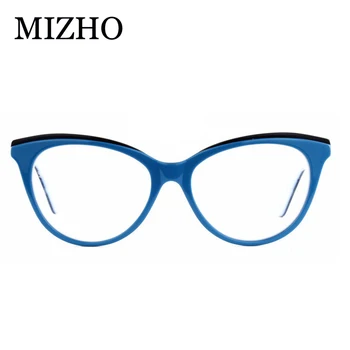 MIZHO Letnik Optičnih Očal Okvir Acetat Očala Slaven 2020 Koreja Očala Ženske Mačka oči Očala Okvirji